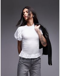 AllSaints - – dael – gesmoktes oberteil - Lyst