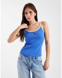Tommy Hilfiger - Badge Slim Fit Strappy Vest - Lyst