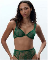 Bluebella - Seraphim Embroidered Sheer Wired Bra - Lyst