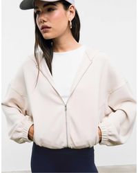 Stradivarius - – weiche kapuzenjacke - Lyst