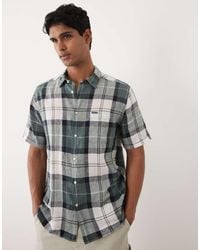 Barbour - Croft Short Sleeve Tartan Summer Shirt - Lyst