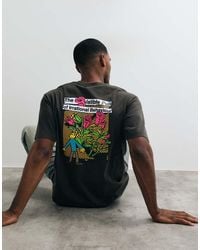 Vans - Checkerboard Behaviour Short Sleeve T-Shirt - Lyst