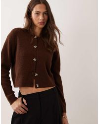 Brave Soul - Knit Fisherman Cardigan - Lyst