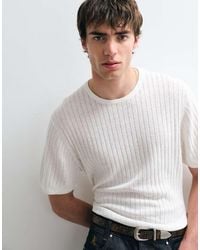 ASOS COLLECTIVE - Relaxed Linen Rich T-shirt - Lyst