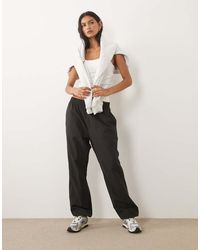 ARKET - Pull On Straight Trousers - Lyst