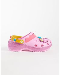 Crocs™ - Princess Peach Classic Platform Clogs - Lyst