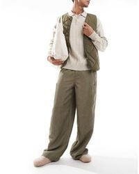 ASOS - Super Baggy Cargobroek Van Corduroy - Lyst
