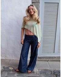 Daisy Street - X Emma Jean Panel Waist Straight Leg Trouser - Lyst