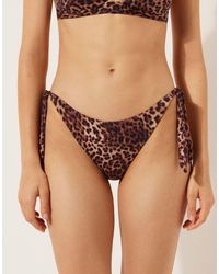 Calzedonia - Tie Side Bikini Bottoms - Lyst