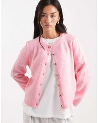ASOS - Knitted Cardigan With Flared Sleeve - Lyst