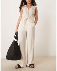 SELECTED - Femme – hose aus leinen - Lyst