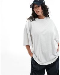 ASOS - Asos Design Curve Heavyweight Relaxed Oversized T-shirt - Lyst