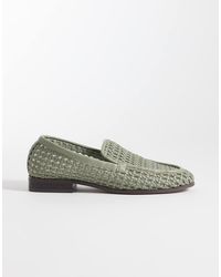 ASOS - Melva Woven Clean Round Toe Loafers - Lyst