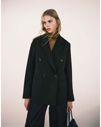 ARKET - Relaxed Fit Double-breasted Blazer With Welt Pockets At Front - Lyst