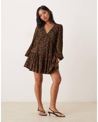 Nobody's Child Petite - Marley Mini Dress - Lyst