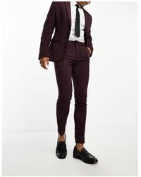 ASOS Super Skinny Prom Suit Pants In Pink for Men