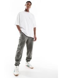 ASOS - – hochwertige oversize-jogginghose aus schwerem stoff - Lyst
