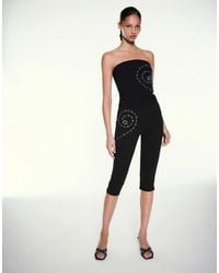 Pull&Bear - Studded Capris - Lyst