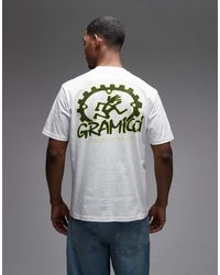Gramicci - Equipped For Dirt Short Sleeve Tee With Back Graphic - Lyst