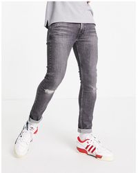 Levi's Denim 519 Extreme Skinny Fit in Black for Men | Lyst Australia