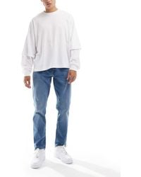 JJ Rebel - Adam Tapered Jeans - Lyst