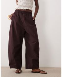 ARKET - Pure Cotton Pull On Trousers - Lyst