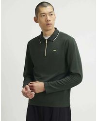 River Island - Slim Fit Tipped Polo Shirt - Lyst