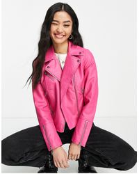 Miss Selfridge Leather jackets for Women | Online Sale up to 31 ...