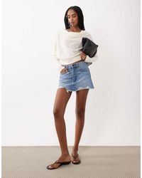 Cotton On - Original Denim Mini Skirt - Lyst