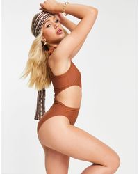 Missguided One-piece swimsuits and bathing suits for Women | Online Sale up  to 75% off | Lyst