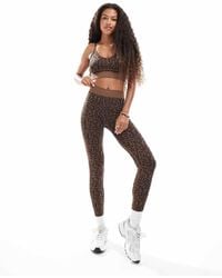 ONLY - Leggings Con Estampado Animal Sin Costuras De (Parte De Un Conjunto) - Lyst