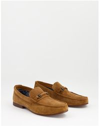 Red Tape Tassel Loafers - Brown