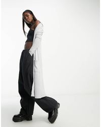 Noisy May - Lightweight Longline Cardigan - Lyst