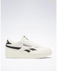 Reebok - Club C Double Sneakers With Black Detail - Lyst
