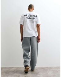 Jack & Jones - Originals Studio Backprint T-Shirt - Lyst