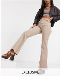 Reclaimed (vintage) Inspired The '99 Flare Jean - Natural