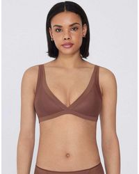 Tezenis - Havana Tulle Lightly Padded Triangle Bra - Lyst