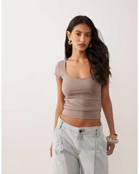 Cotton On - Hold Me Short Sleeve Top - Lyst