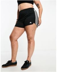 adidas Originals - Adidas Training Plus 3 Stripe Pacer Shorts - Lyst