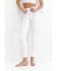 Pull&Bear - High-Waist Skinny Jeans - Lyst