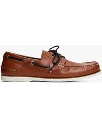 Tommy Hilfiger - Chaussures bateau en cuir à lacets - Lyst