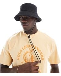 ASOS - Bucket Hat With Frayed Edge - Lyst