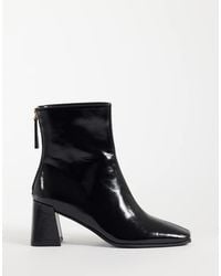 ASOS - Rafe Block Heel Ankle Boots - Lyst