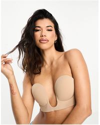 Fashion Forms - U Plunge Backless And Strapless Stick On Bra - Lyst