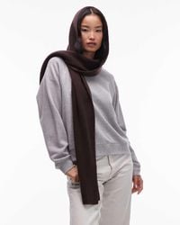 & Other Stories - Premium Wollen Capuchon-Sjaal - Lyst