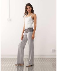 Collusion - Mid Rise Fold Over Yoga Pant - Lyst