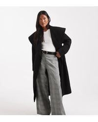Miss Selfridge - Formal Wrap Coat - Lyst