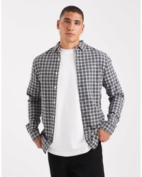 Farah - Millers Long Sleeve Check Shirt - Lyst