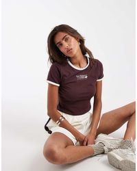 New Balance - Trackside Ringer T-shirt - Lyst