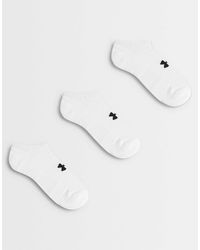 Under Armour - Performance 3 Pack Crew Socks - Lyst